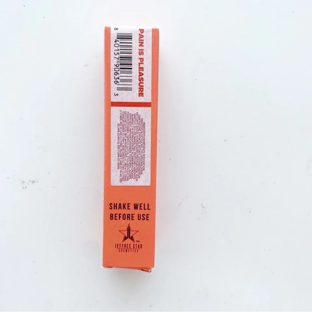 JEFREE STAR Pain Is Pleasure Velour Liquid Lipstick NEW